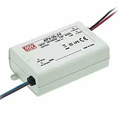 Блок живлення Mean Well 35W 24V 1.5A IP30 APV-35-24