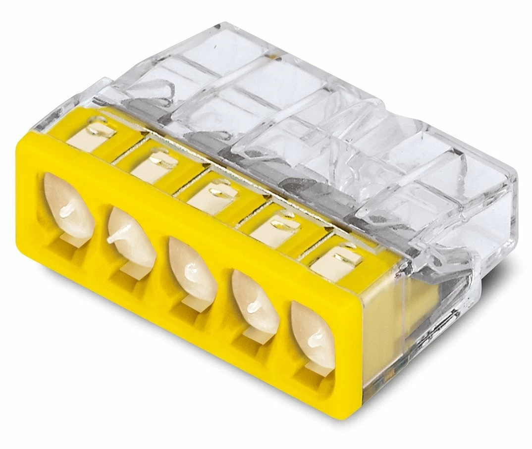 Купить Компактные клеммы Wago 2273-245 5X2,5 с пастой Alu-Plus в ...