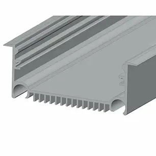 Профіль алюм. ТІС для LED стрічки врізний ЛСВ70, фото 2