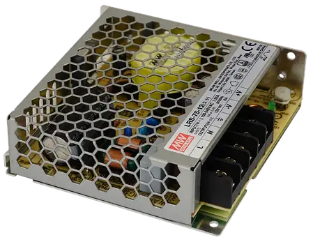 Блок живлення Mean Well 75W 12V 6A IP20 LRS-75-12, фото 2