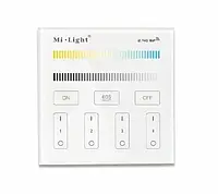 Настенный смарт пульт Mi-Light для ДУ, 4-зональный, диммер, ССТ BL2