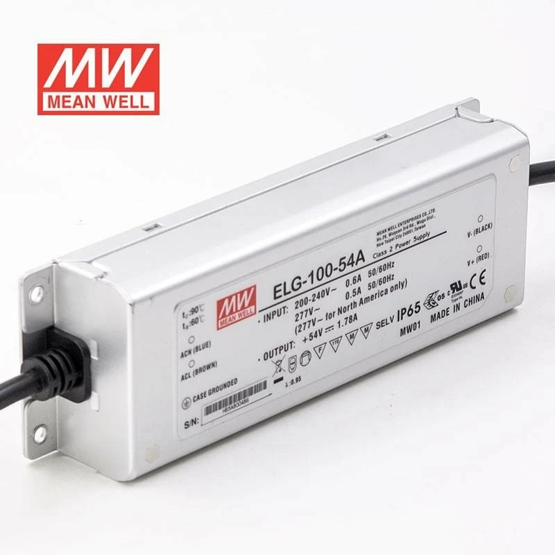 Блок живлення драйвер Mean Well 100W 1.78A 54V IP65 ELG-100-54A-3Y