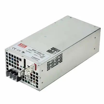 Блок живлення Mean Well 1500W 63A 24V IP20 RSP-1500-24, фото 2