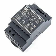 Блок живлення Mean Well на DIN-рейку 60W 2.5A 24V IP20 HDR-60-24