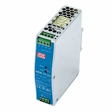 Блок живлення на DIN-рейку Mean Well 75W 3.2A 24V NDR-75-24, фото 2
