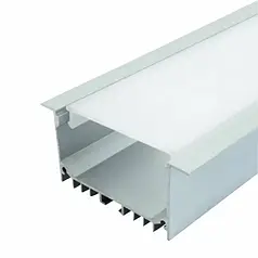 Набір Biom профіль алюм. врізний ЛСВ-55 32*55мм анод. з розсіювачем LSV-55A+LM-55