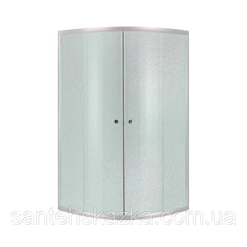 Душевая кабина Lidz Latwa SC90x90.SAT.LOW.FR, стекло Frost 4 мм без поддона, фото 1