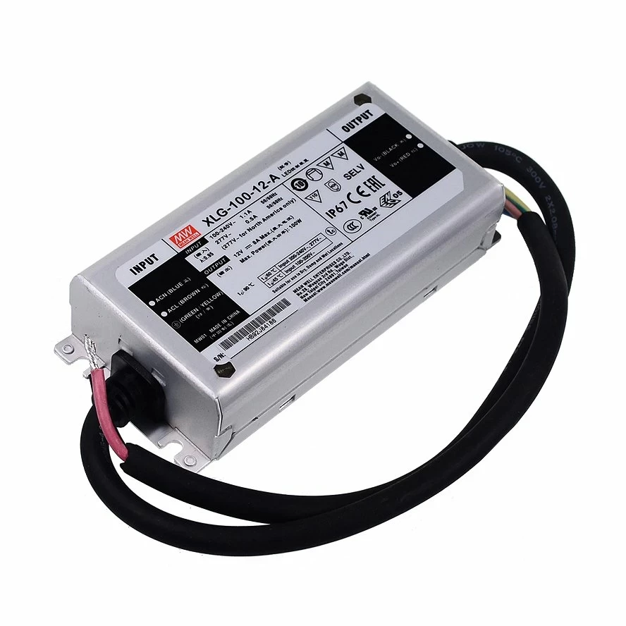 Блок живлення Mean Well 100W 12V 8А IP67 XLG-100-12-A