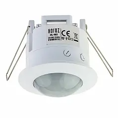 Датчик руху Horoz CORSA вбудований 360° IP20 HL485 білий 088-001-0006-010
