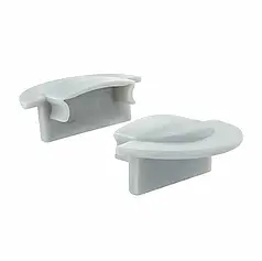 Заглушка BIOM ЗПВ-7 для врізного профілю ЛПВ7 (LPV-7) 14270