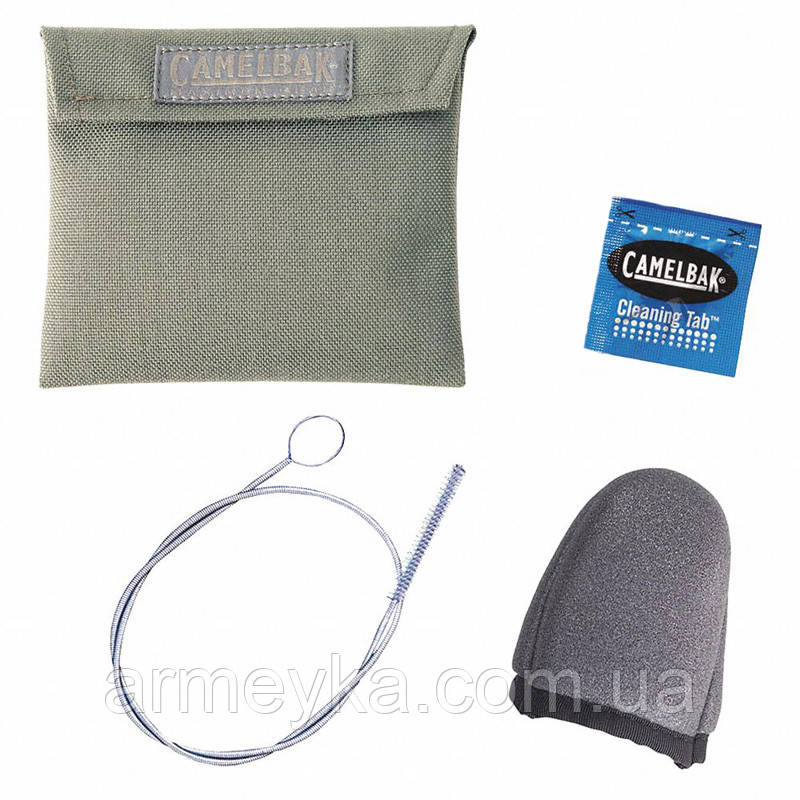 Чищення гідратора, CamelBak Field Cleaning Kit (без губки), олива, комбінований, оригінал Голландія