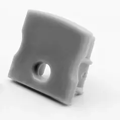 Заглушка LEDBOX S SL307-3 для врізного профілю LP-SL307 з отвором 13022