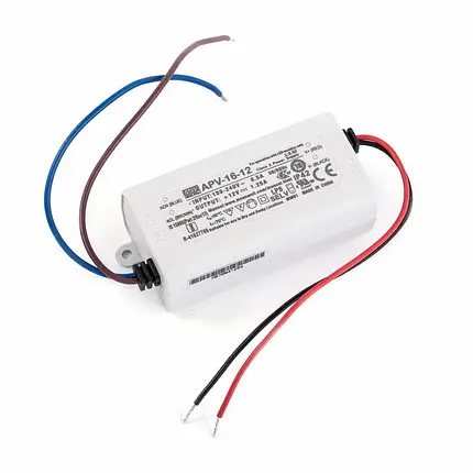 Блок живлення драйвер Mean Well 15W 12V 1.25А IP42 APV-16-12, фото 2