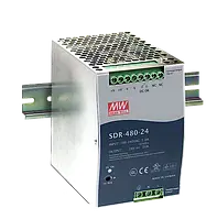 Блок питания на DIN-рейку Mean Well 480W 20A 24V SDR-480-24