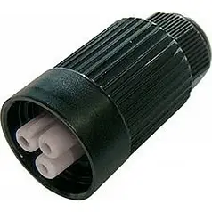 Роз'ємний з'єднувач розетка Techno 3P 16A 400V IP68 Mini-TEEPLUG THB.384.В1A