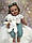 Лялька реборн, дівчинка Поліночка 60 см reborn, фото 6
