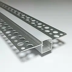 Набір Biom профіль алюм. врізний анод. під гіпсокартон LDP-131 55х13 + матовий розсіювач LM13