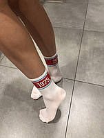 Носки женские хлопковые 1975, носки 1997 с буквами и цифрами