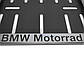 Рамка для монономера BMW Motorrad grey метал, фото 4