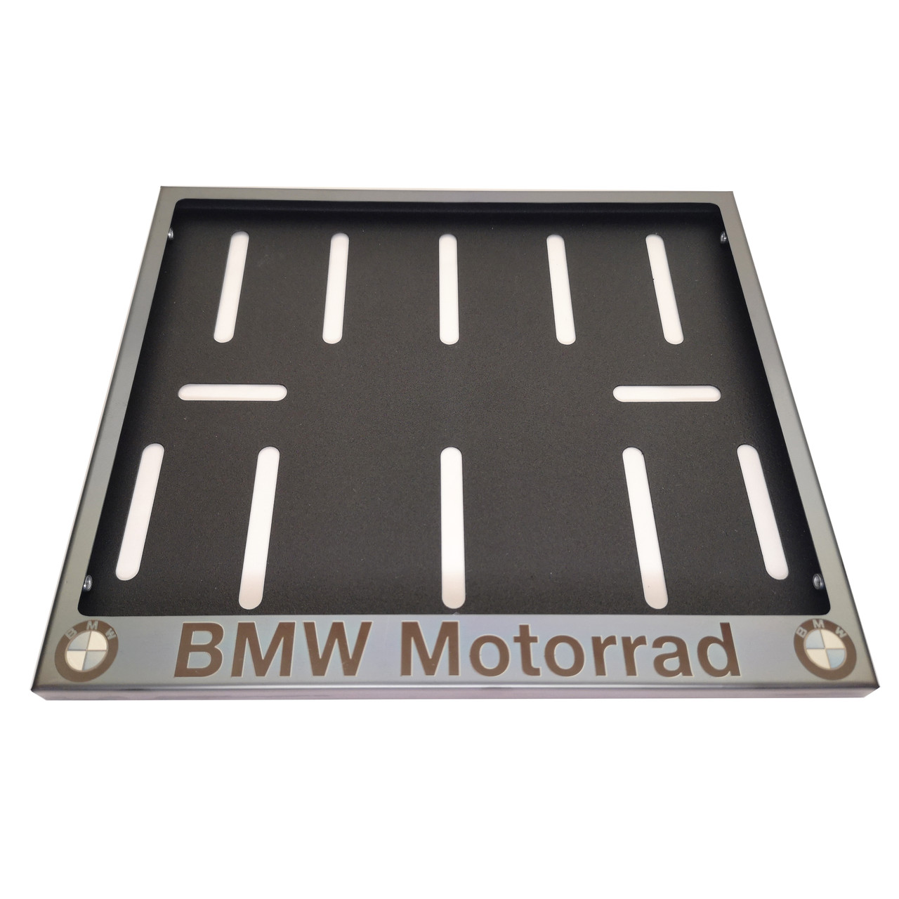 Рамка для монономера BMW Motorrad grey метал