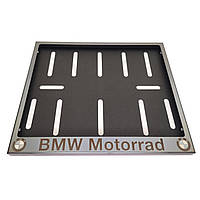 Рамка для монономера BMW Motorrad grey метал