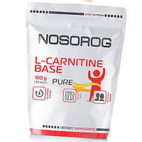 Л-карнитин NOSOROG L-Carnitine Base 100 г Средство для снижения веса и похудения для женщин и мужчин