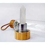 Пляшка для води з кристалом Гірського кришталю (550 мл), фото 3