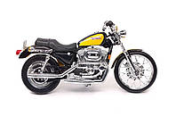 Модель мотоцикла Harley-Davidson XL 1200C Sportster 1200 Custom 2000 1:18 Maisto (M2450)