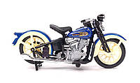 Модель мотоцикла Harley-Davidson EL Knucklehead 1936 1:18 Maisto (M2468)