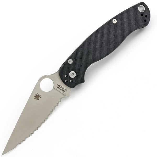 Ніж Spyderco Paramilitary 2 C81GS2 Full Serrated