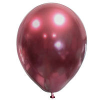 Латексні кульки хром 12" Burgundy Dark Brilliance ArtShow