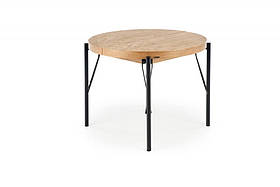 Сучасний розкладний стіл для їдальні Inferno Halmar 100x76x100 (V-PL-INFERNO-ST) 101309