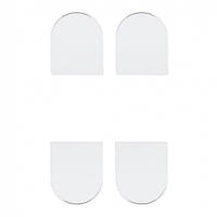 AGB Art. E302001106 Набір ковпачків для петлі Eclipse нікель (38753)