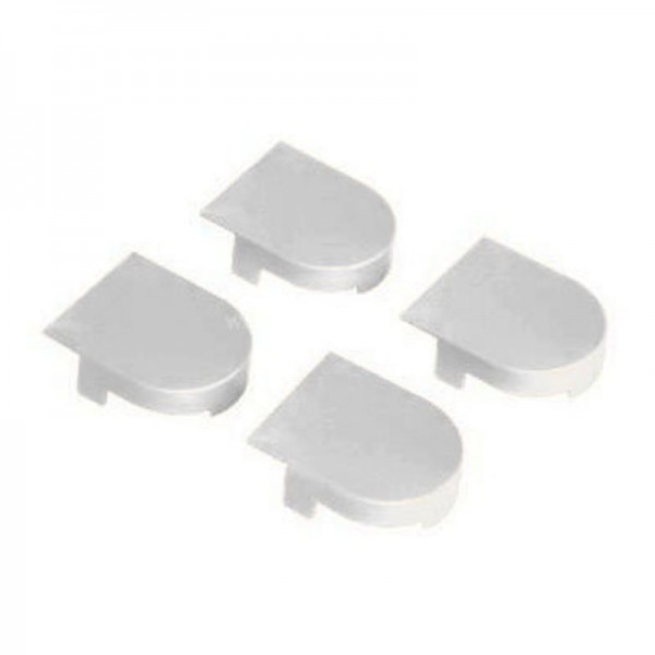 AGB Art. E302001191 Комплект ковпачків для петлі Eclipse білий (47437), фото 1