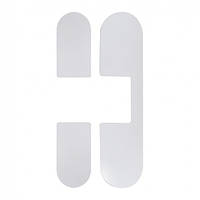 AGB Art. E302001334 Комплект ковпачків для петлі Eclipse 3.1 матовий хром (47544)