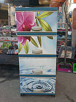 Комод пластиковий elif крапля