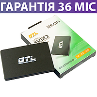 128GB SSD диск GTL Zeon, твердотельный ссд 2.5" накопитель 128 гб для ПК и ноутбука acer, asus, lenovo