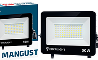 Прожектор светодиодный 50Вт 6500К ENERLIGHT MANGUST