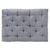 Подушка для дивана з піддонів Синій 120x80x10 см