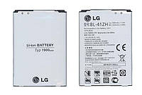 Аккумулятор для смартфона LG BL-41ZH L Fino D295 3.8V Silver 1900mAh 7.2Wh