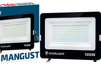 Прожектор светодиодный 100 Вт 6500 К ENERLIGHT MANGUST