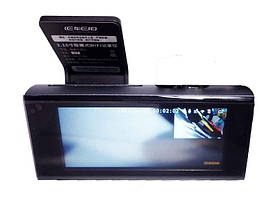 Автомобільний відеореєстратор DVR V7 Wi-Fi на дві камери, фото 4