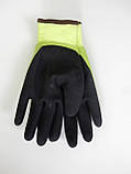 Водонепроникні робочі рукавички з підкладкою, дуже теплі розмір L, фото 3