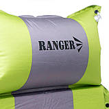 Килимок туристичний самонадувний Ranger Tibet 3см одномісний (RA6632), фото 5