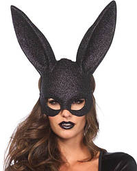 Маска з блискітками Glitter Masquerade Rabbit Mask від Leg Avenue