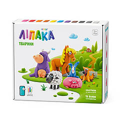 Меганабір пластиліну, що самостійно твердіє, Ліпака – Свійські тварини Lipaka 15012-UA01
