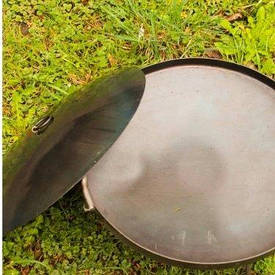 Сковарода з диска борони з кришкою  сковорідки діаметром 70 см