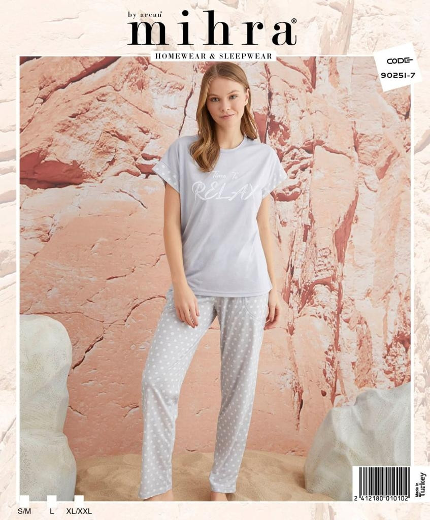 Молодіжна піжама з довгими штанами. Mihra, фото 1
