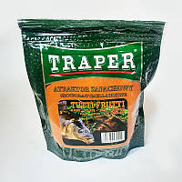 Арома прикормка Аттрактор Traper Туті-Фруті 250г сухий діп Трапер