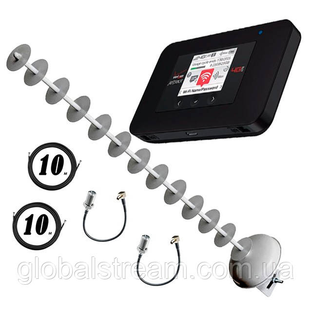 Повний комплект 4G-Lte WiFi Роутер Netgear AC791L та антеною MiMo Стріла 1700-2170 МГц (Пушка) на 20 дБ, фото 1